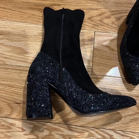New Shelley’s of London Ely Glitter stretch boots 6.5 - Picture 12 of 15